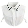 thumbnail image 2 of Penkiiy Retro Women's Detachable Fake Collar Shirt – Trendy Fashion Essentials, Adjustable & Versatile Blouse Accessory, 2 of 5