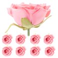 thumbnail image 1 of 10pcs Artificial Silk Roses Head Fake Rose Flower Heads Wedding DIY Roses Heads, 1 of 8