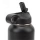 thumbnail image 3 of 32oz Insulated Water Bottle 304 Stainless Steel Leak Proof Vacuum Sports Kettle with Straw for Gym Biking Traveling Black, 3 of 5