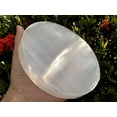 thumbnail image 2 of Large Selenite Circle Charing Plate, 6" Selenite Charging Station for Crystal Cleansing, Crystal Grib Layout, Energy Charging& Purification (One Plate), 2 of 8