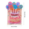 thumbnail image 2 of Yhmxh Home Decor, Room Decor, Wall Decor Birthday Chair Covers Birthday Seat Covers For Classroom Chairs Birthday Cake Chair Covers Colorful Birthday Dining Chair Covers Birthday Chairs Covers, 2 of 5