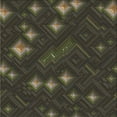 thumbnail image 1 of Ahgly Company Indoor Square Patterned Mid Gray Novelty Area Rugs, 8' Square, 1 of 6
