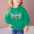 thumbnail image 2 of Enjoytime Toddler Sweatshirt Unisex Christmas Printed Sweatshirts Girl Crewneck Long Sleeve Pullover Shirt Tops Fall Winter Baby Clothes 2-10 Years, 2 of 4