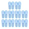 thumbnail image 5 of Comfortable 10 Pairs Disposable Slippers For Guests Hotel Supplies Blue Non-slip Indoor Shoes, 5 of 5