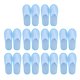 thumbnail image 5 of Comfortable 10 Pairs Disposable Slippers For Guests Hotel Supplies Blue Non-slip Indoor Shoes, 5 of 5