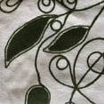 thumbnail image 2 of DecorShore Harper 18 inch Artisanal Decorative Throw Pillow Cover - Mid Century Modern Line Art Pattern w/Curly Leaf Decorative Embellishments (1), 2 of 5