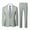 Bamboo green, variant on i·FineLong Slim-Fit Two-Piece Suit for Men: Versatile Jacket & Pants for Business Meetings, Weddings & Parties