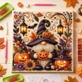 thumbnail image 4 of Halloween Pearl Art Kit Cute Ghost Painting Set Plastic Complete Kit for Home Decor Wall Art Crafts Seasonal Gifts by MPOISVA, 4 of 7