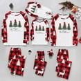 thumbnail image 4 of enyan Family Matching Christmas Pajamas Pjs Long Sleeve Holiday Sleepwear Sets for Man/Woman/Kids/Baby, 4 of 4