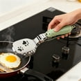 thumbnail image 4 of 2-in-1 Non- Durable Spatula Tongs,2026 New Kitchen Cooking Tongs Egg Flipper Spatula,Stainless Steel Barbecue Clamp Food Flip Shovel Clip for Steak Fish Bread Pizza,Home Cooking Tool ï»¿(Green), 4 of 5