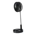thumbnail image 3 of Ventilador personal Ventilador plegable Viento fuerte Ventilador de pedestal USB Silencioso Ventilador de piso de pie Ventilador de escritorio para el , Negro Sunnimix Ventilador portátil plegable, 3 of 8