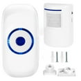 thumbnail image 2 of Wireless Doorbell Cordless Motion Sensor Detector Door Chime Intelligent Remote Control Home Welcome Doorbell 36 Melodies 4 Adjustable Volume Levels, 2 of 9