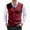 J01#Red, variant on RMGVDSD Stylish Men's Sweater Vest Mens Sweater Vests Casual Fall Sleeveless V Neck Knit Pullover Loose Fit Versatile Layering Casual Outings Wear Soft Knit Sweaters