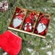thumbnail image 5 of Decoración Navideña Suministros Navideños Accesorios Pintados Lindo Anciano Sin Rostro Pequeño Colgante Adorno Navideño Colgante de Madera, 5 of 5