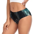 thumbnail image 2 of Fotbe Wave Ocean Animal Shark Calzones Estampados para Mujer – Ropa Interior de Algodón, Cómoda, Suave y Elástica-X-Large, 2 of 6