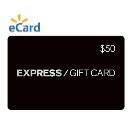Express $50 Gift Card (Email Delivery) - Walmart.com