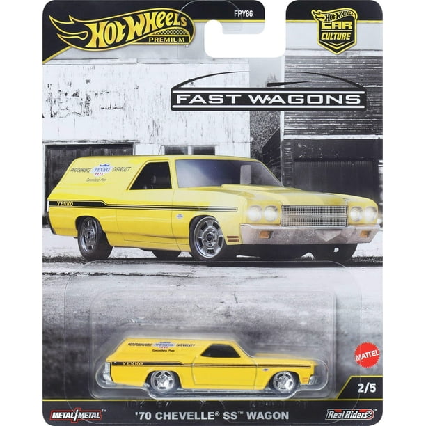 Coche de juguete Hot Wheels Premium Car Culture '70 Chevelle SS