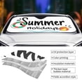 thumbnail image 5 of Disketp Windshield Sun Shade, Car Sun Shade For Front Window Summer Holidays Sunshades Sun Visor Protector Blocks Uv Rays Foldable, 5 of 9