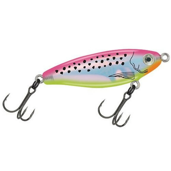 MirrOlure Mirrodine C-Eye Pro Series Twitchbait Lure, Electric Chicken