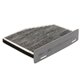 thumbnail image 2 of Elemento filtrante de aire acondicionado de coche adecuado para Audi A3 TT OE: 1K0819644, 2 of 8