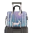 thumbnail image 2 of FORMRS 16" Laptop Bag Carrying Sleeve Case with Handle Travel Shoulder Briefcase, Purple Night Deer, 2 of 8