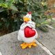 thumbnail image 5 of Escultura Artística Cgtredaw Pollo Adorno Escritorio Amor Abrazo, 5 of 9