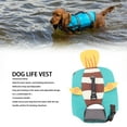 thumbnail image 3 of Chaleco Salvavidas Para Perros Con Tira Reflectante, Chaleco De Seguridad Ajustable Para Mascotas Para Nadar En Bote, Hecho Con Tela Oxford De Primera, Adecuado Para, 3 of 7