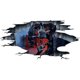 thumbnail image 4 of 12 Styles Horror Halloween Decoration 2023 Skull Bones 3d Floor Sticker Ghost Pumkin Festival Decor Flame Spider Wallpaper, 4 of 4