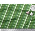 thumbnail image 2 of Soimoi Green Cotton Voile Fabric Dot & Stripe Print Fabric by the Yard 42 Inch Wide, 2 of 3