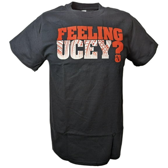 Bloodline Feeling Ucey Jimmy Jey Uso Black T-shirt