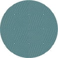thumbnail image 1 of Ahgly Company Machine Washable Indoor Round Transitional Blue Lagoon Blue Area Rugs, 3' Round, 1 of 7