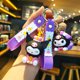 thumbnail image 5 of Llavero de Sanrio con bonito colgante de muñeca Kuromi de dibujos animados, llavero para coche, adorno para mochila escolar, joyería, regalos para amigos, 5 of 5