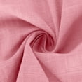 thumbnail image 6 of Women's Linen Shirts Solid Color Stand Collar Button Up Loose Casual Long Sleeve Shirt Long Sleeve Shirts for Women, 6 of 7