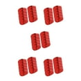 thumbnail image 3 of Thinsony Golf Head Covers PU Portable Protector Travel Athlete Golf for Training Red Large 10 Pcs 5Set, 3 of 6