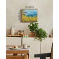 thumbnail image 5 of Drsoum Landscape wildflowers Wall Art seascape Wall Prints Farmhouse Kitchen Bathroom Office Decor - 8x10in Nature Framed, 5 of 5