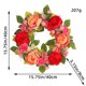 thumbnail image 3 of Xihbxyly Oferta Del Día Prime Liquidación de Hoy Ramas Muertas, Peonías, Coronas de Flores, Adorno para Colgar En La Pared, Decoración Del Hogar, Simulación de Vacaciones, Decoración de Coronas de Ra, 3 of 7