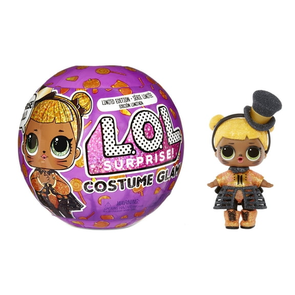 LOL Surprise Costume Glam Dolls With 7 Surprises Including Limited Edition Doll, Great Gift for Kids Ages 4 5 6 