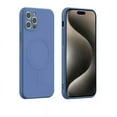 thumbnail image 1 of For Apple iPhone 16 Pro Max Magnetic Case with HaloLock Shockproof Protective Silicone Cover - Blue, 1 of 5