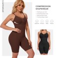 thumbnail image 3 of MISS MOLY 2 Pack Women's Control Slip Shapers Full Body Shapewear Bodysuits Seamless Thigh Slimmer One Piece Jumpsuit, 3 of 7