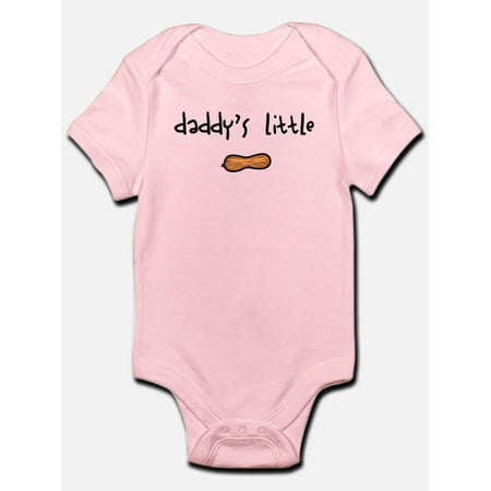 

CafePress - Daddy s Little Peanut - Baby Light Bodysuit