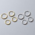 thumbnail image 4 of QQTDFG 925 Sterling Silver Simple Thin Huggie Hoop Earrings A4268-Gold-11 mm, 4 of 8