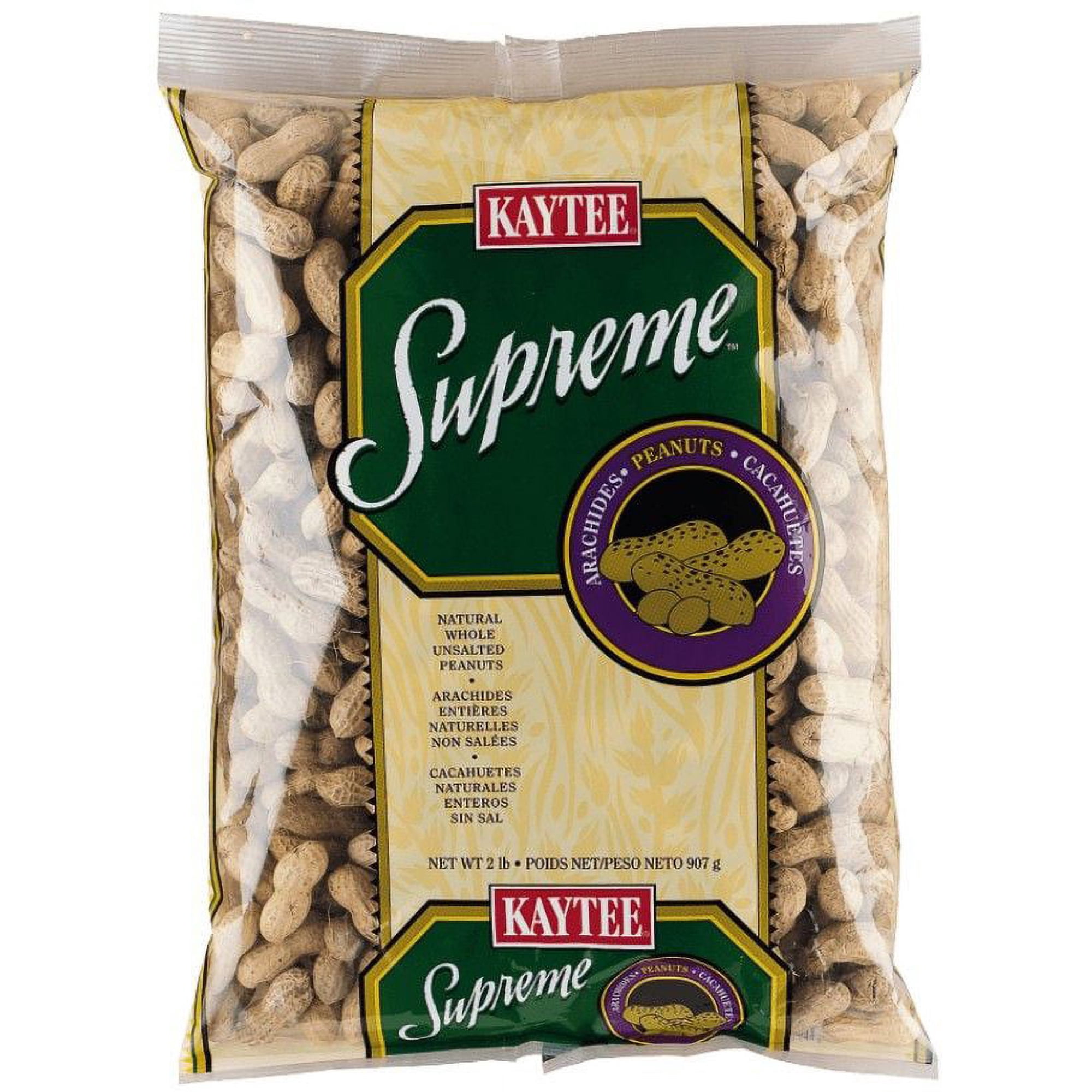 Kaytee Supreme Peanuts for Small Pets & Birds [Bird, Food] 2 lbs