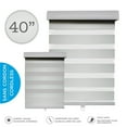 thumbnail image 2 of Hauz 4084GRYCD - 40 '' X 84 '' Alternate Blinds Window Shade, Cordless, Grey, 2 of 3