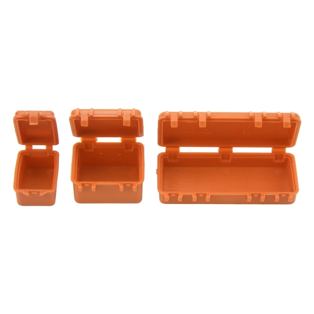 Crawler 3 Pcs RC Car Simulation Luggage Case Large Medium Small RC Crawler Suitcase Decoration for 1/18 1/24