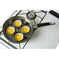 Modern Innovations Egg Poacher Pan Stainless Steel Poached Egg Cooker