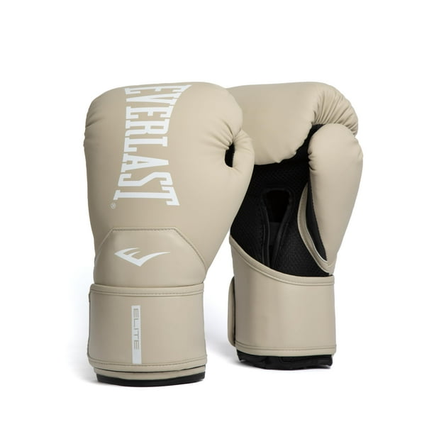 Everlast Elite 2 Guantes de boxeo Guantes de entrenamiento profesionales para hombres y mujeres Ajuste seguro Cierre de gancho y bucle y ventilación Entrenamiento con bolsa pesada y speedbag (12 oz Br
