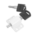 thumbnail image 4 of KAKOWELY window lock stopper Sliding Window Lock With Key Security Window Locks For Horizontal Sliding Windows Child Proof Sliding Door Lock Adjustable Window Stopper, 4 of 4