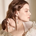 thumbnail image 3 of 40Pcs 925 Sterling Silver Leverback Earrings Hooks Lever Back Brass French Ear Wires with Open Loop Hypoallergenic for Man Women Styling Dangle Earring DIY Crafts Findings, 3 of 6
