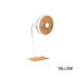 thumbnail image 2 of Yuarrent Ventilador 2 en 1 recargable, 3 velocidades, brazo portátil, refrigeración, lavable, interior, oficina, refrigerador para dormir, organizador Electrodomésticos Amarillo Yuarrent HA064817-01B, 2 of 6
