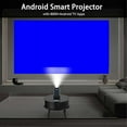 thumbnail image 2 of Wall Throwing 4K Ultra HD Home Theater Projector White Plug, 2 of 5